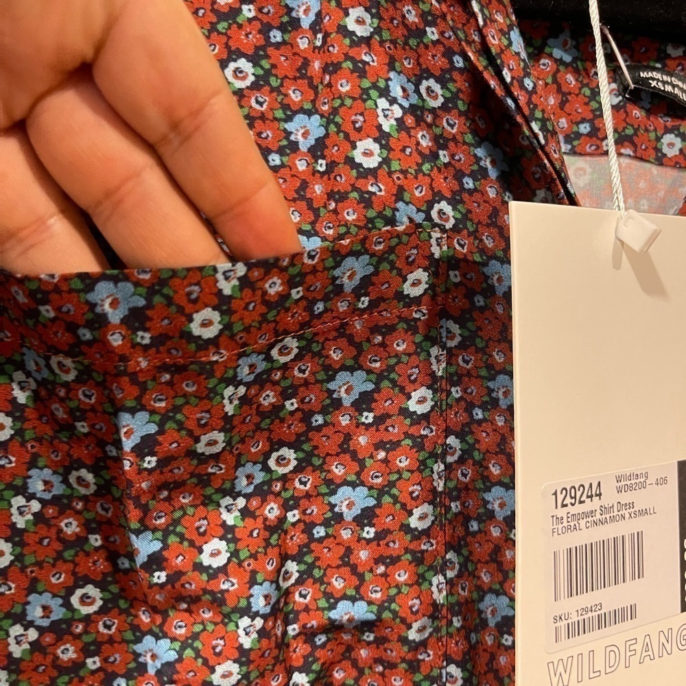 THE EMPOWER SHIRT DRESS NWT WILDFANG - Picture 8 of 13